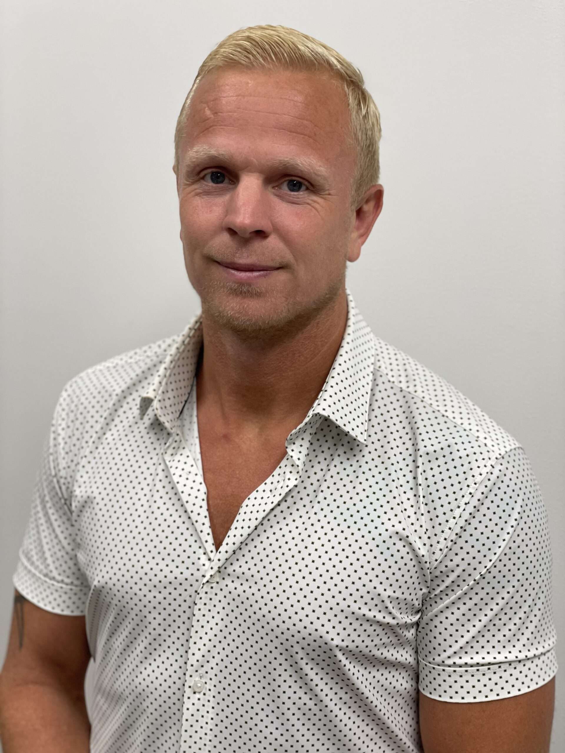 Bild på Henrik Knudsen, VD för Knudsensbygg